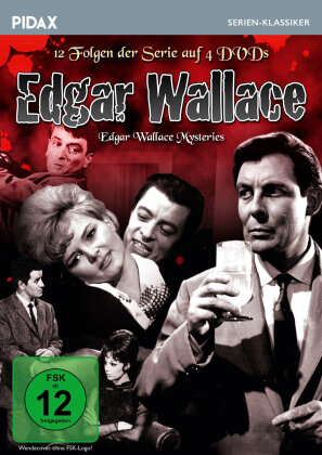Edgar Wallace - Edgar Wallace Mysteries (Pidax Serien-Klassiker, s/w, 4 DVDs)