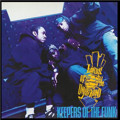 Lords Of The Underground - Keepers Of The Funk (Music On Vinyl, 2019 Reissue, Transparent Blue Vinyl, 2 LPs)