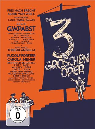 Die 3-Groschen-Oper (1931) (s/w, Mediabook, Restaurierte Fassung, Blu-ray + DVD)