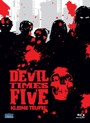 Devil Times Five - Kleine Teufel (1974) (Cover B, Limited Edition, Mediabook, Uncut, Blu-ray + DVD)