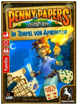 Penny Papers Adventures - Im Tempel von Apikhabou (Spiel)