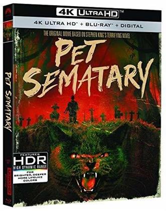 Pet Sematary (1989) (Anniversary Edition, 30th Anniversary Edition, 4K Ultra HD + Blu-ray)