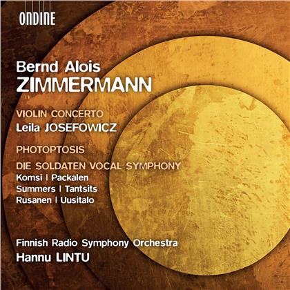 Bernd Alois Zimmermann (1918-1970), Hannu Lintu, Leila Josefowicz & Finnish Radio Symphony Orchestra - Violin Concerto / Photoptosis