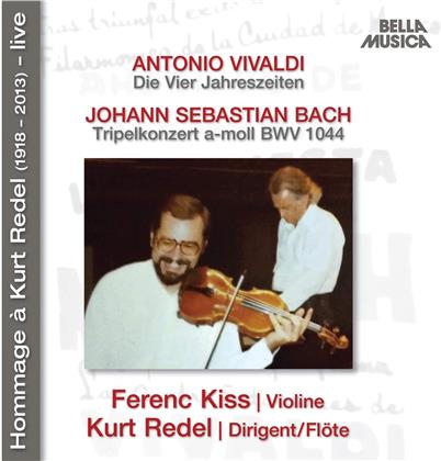 Antonio Vivaldi (1678-1741), Johann Sebastian Bach (1685-1750), Kurt Redel & Pro Arte Orchester München - Hommage A Kurt Redel - Live