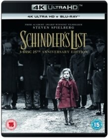 Schindler's List (1993) (Édition 25ème Anniversaire, 4K Ultra HD + 2 Blu-ray)