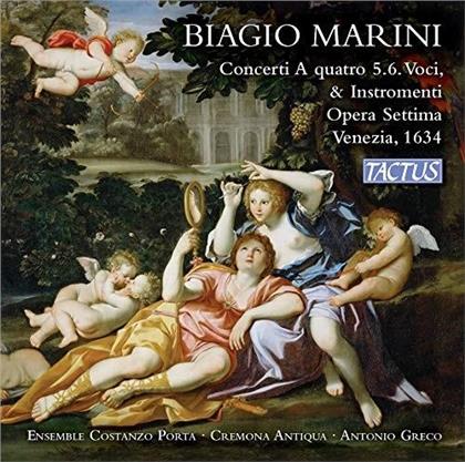 Biagio Marini (1594-1663), Antonio Greco, Ensemble Costanzo Porta & Ensemble Cremona Antica - Concerti A Quatro (2 CD)