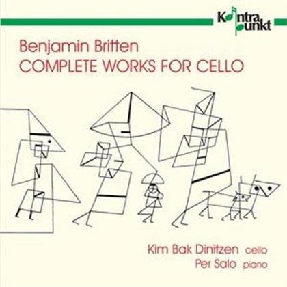 Benjamin Britten (1913-1976), Kim Bak Dinitzen & Per Salo - Complete Works For Cello (2 CDs)