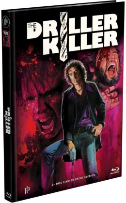 The Driller Killer (1979) (Limited Edition, Mediabook, Uncut, Blu-ray + DVD)