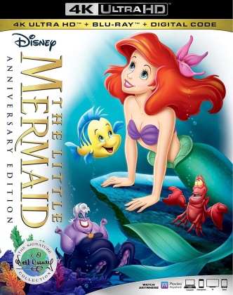The Little Mermaid (1989) (The Walt Disney Signature Collection, 30th Anniversary Edition, Ultimate Collector's Edition, 4K Ultra HD + Blu-ray)