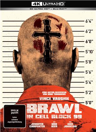 Brawl in Cell Block 99 (2017) (Limited Edition, Mediabook, Uncut, 4K Ultra HD + Blu-ray)