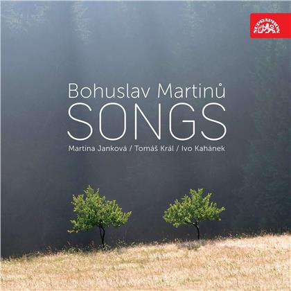 Martina Jankova, Tomás Král, Ivo Kahanek & Bohuslav Martinu (1890-1959) - Lieder / Songs