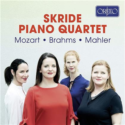 Skride Piano Quartet, Wolfgang Amadeus Mozart (1756-1791), Johannes Brahms (1833-1897) & Gustav Mahler (1860-1911) - Skride Piano Quartet Plays Mozart & Brahms