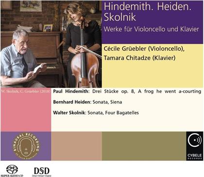 Cécile Grüebler & Tamara Chitadze - Werke Für Violoncello & Klavier Von Hindemith, Heiden, Skolnik (Hybrid SACD)