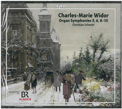 Charles-Marie Widor (1844-1937) & Christian Schmitt - Organ Symphonies 5, 6, 8, 9, 10 (3 CDs)