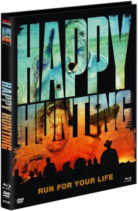 Happy Hunting (2017) (Cover B, Limited Edition, Mediabook, Ultimate Edition, Uncut, Blu-ray + DVD)