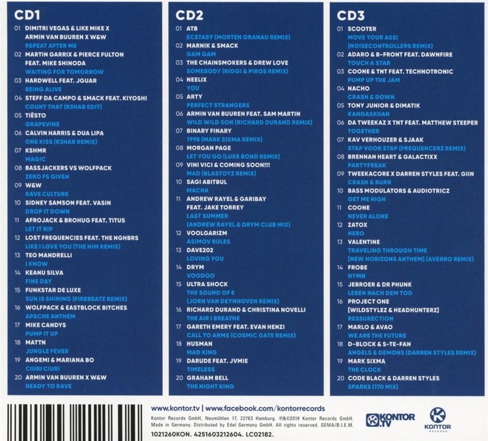 Kontor Festival Sounds 2019 Beginning 3 CDs CeDe ch kontor-festival-sounds-2019-beginning-3-cds-cede-ch