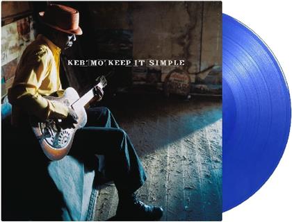 Keb' Mo' - Keep It Simple (2019 Reissue, Music On Vinyl, Transparent Blue Vinyl, LP)