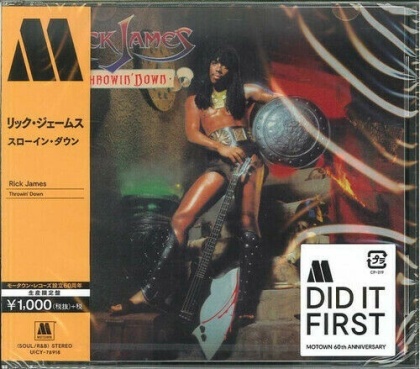 Rick James - Throwin' Down (2019 Reissue, Japan Edition, Limited Edition)