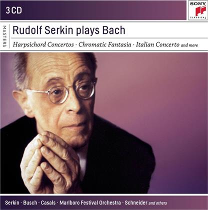 Rudolf Serkin & Johann Sebastian Bach (1685-1750) - Rudolf Serkin Plays Bach (3 CDs)