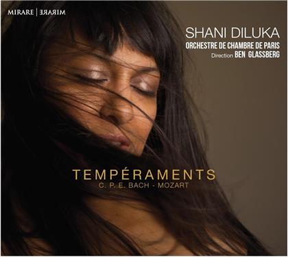 Shani Diluka, Orchestre de Chambre de Paris & Ben Glassberg - Temperaments