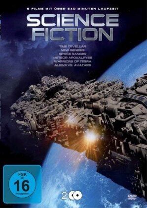 Science Fiction - 6 Filme mit über 540 Minuten Laufzeit (2 DVD)