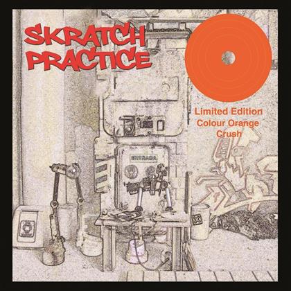 DJ T-Kut - Scratch Practice (2019 Reissue, Orange Crush Vinyl, 7" Single)