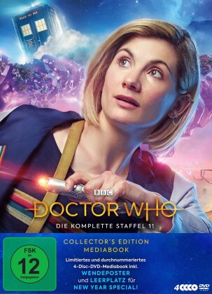 Doctor Who - Staffel 11 (Édition Collector, Mediabook, 4 DVD)