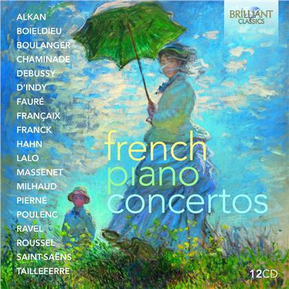 French Piano Concertos (12 CD)