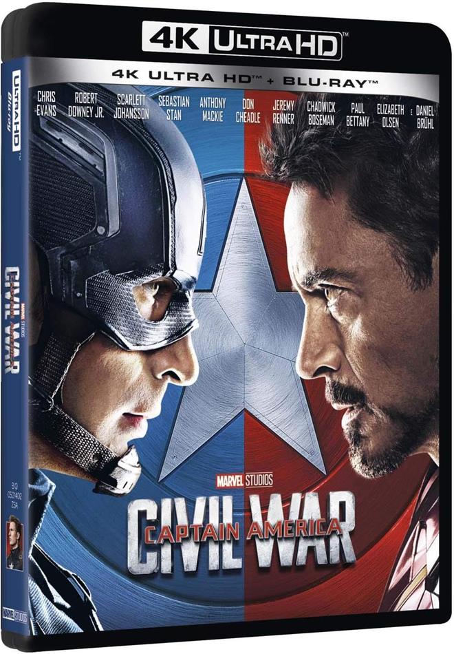 Captain America 3 - Civil War (2016) (4K Ultra HD + Blu-ray)