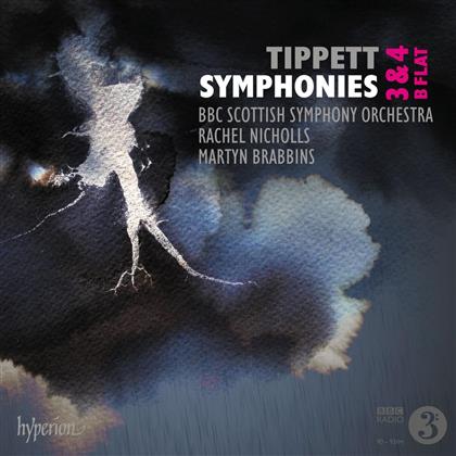 BBC Symphony Orchestra, Sir Michael Tippett (1905-1998), Rachel Nicholls & Martyn Brabbins - Symphonies Nos.3, 4 & B Flat (2 CDs)