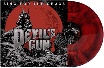 Devils Gun - Sing For The Chaos (RSD 2019, Red Black Marble Vinyl, LP)