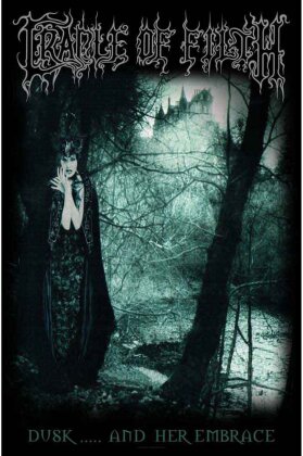 Cradle Of Filth Textile Poster - Dusk And Her Embrace