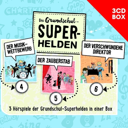 Grundschul-Superhelden - Box Vol. 2 (3 CDs)