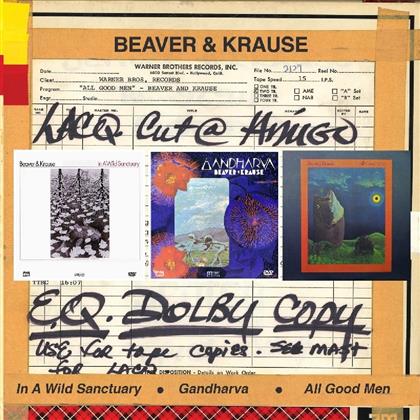 Beaver & Krause - In A Wild Sanctuary / Gandharva / All Good Men (2 CDs)