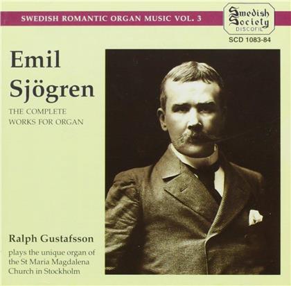 Emil Sjoegren & Ralph Gustafsson - The Complete Works For Organ (2 CDs)