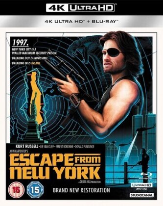 Escape From New York (1981) (4K Ultra HD + Blu-ray)