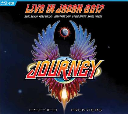 Journey - Live In Japan 2017: Escape + Frontiers (2 CDs + Blu-ray)