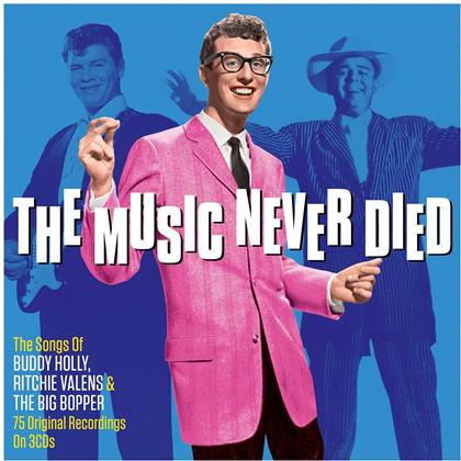 Buddy Holly & Ritchie Valens - Music Never Died (3 CDs)