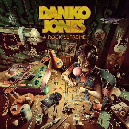 Danko Jones - A Rock Supreme (UK Version, Burgundy Vinyl, LP)