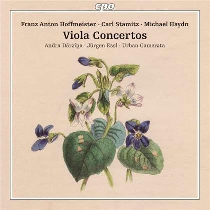 Franz Anton Hoffmeister (1754-1812), Carl Philipp Stamitz (1745-1801), Michael Haydn (1737-1806), Andra Darzina, Jürgen Essl, … - Viola Concertos