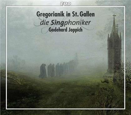 Godehard Joppich & Die Singphoniker - Gregorianik in St. Gallen - Gregorianische Gesänge aus St.Gallen (3 CDs)
