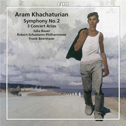 Aram Khatchaturian (1903-1978), Frank Beermann, Julia Bauer (Sopran) & Robert Schumann (1810-1856) - Symphony 2 & 3 Concert Arias - Symphonie Nr.2 & 3 Konzertarien (Poem; Legende; Dithryrambus)