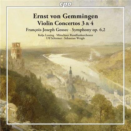 Ernst Von Gemmingen (1759-1813), Ulf Schirmer, Kolja Lessing & Münchner Rundfunkorchester - Violin Concertos 3 & 4 - Violinkonzerte Nr.3 & 4