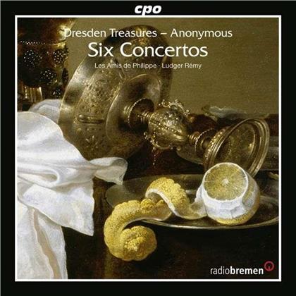 Ludger Remy & Les Amis De Philippe - 6 Concerti aus der Sammlung "Schranck II" der Sächsischen Landesbibliothek Dresden