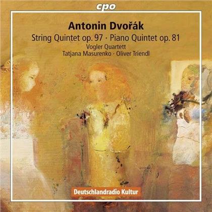Vogler Quartett, Antonin Dvorák (1841-1904), Tatjana Masurenko & Oliver Triendl - Quintets opp. 81 & 97 - Klavierquintett op.81 & Streichquintett op. 97