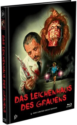 Das Leichenhaus des Grauens (1988) (Cover C, Limited Edition, Mediabook, Premium Edition, Uncut, 2 Blu-rays + 2 DVDs)