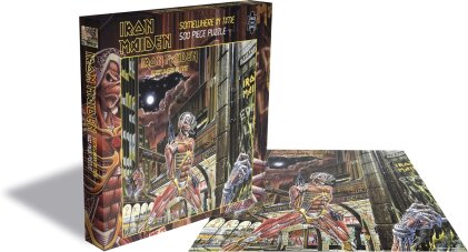 Iron Maiden - Somewhere In Time Rock Music Puzzle