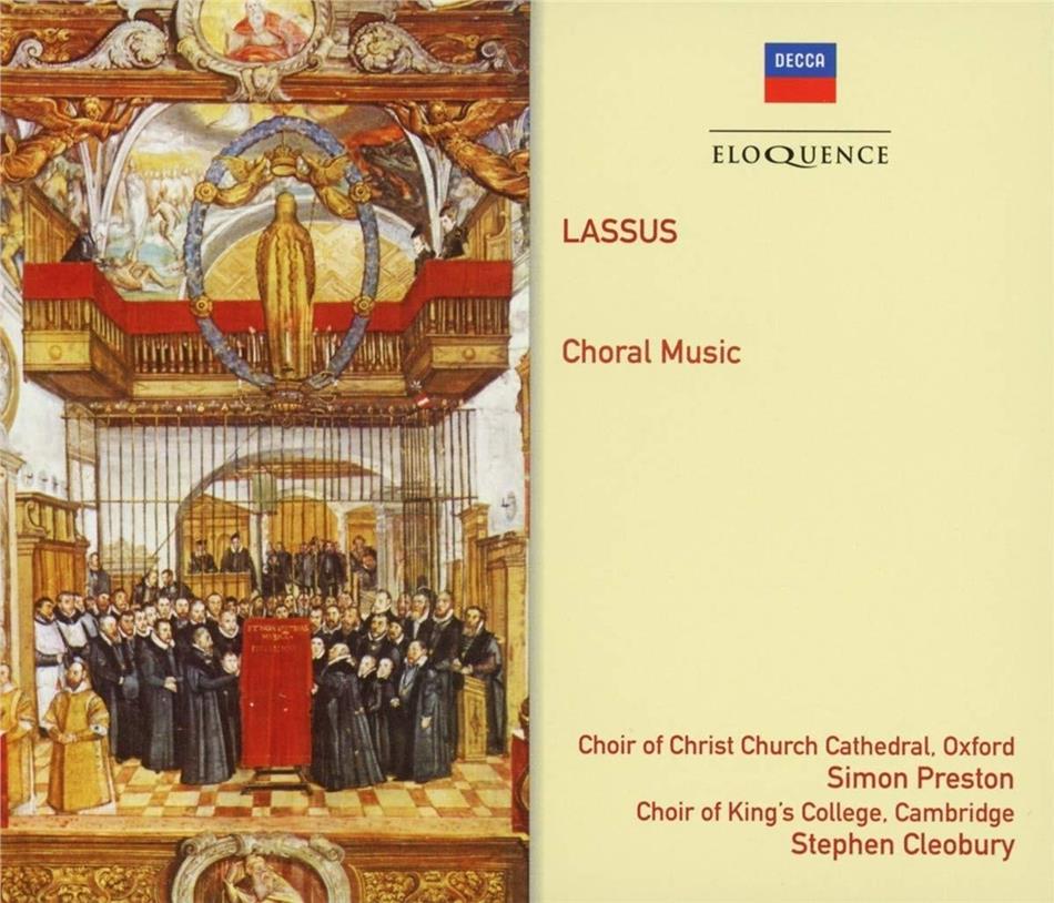 Simon Preston, Sir Stephen Cleobury & Orlando Di Lasso (1532-1594) - Choral Music Eloquence Australia
