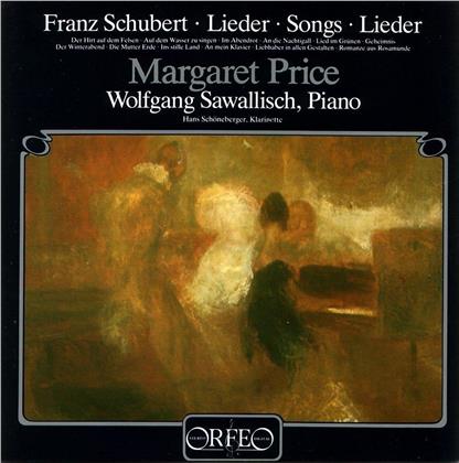 Wolfgang Sawalisch, Margaret Price & Franz Schubert (1797-1828) - Lieder (LP)