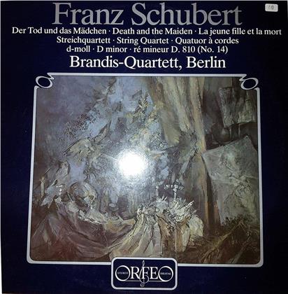 Brandis Quartett & Franz Schubert (1797-1828) - Quartett No.14 D-Moll - Der Tod und das Mädchen (LP)